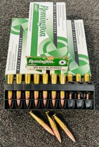 (60) Rnds Of Remington UMC 300 AAC Blackout 120 Gr. OTFB