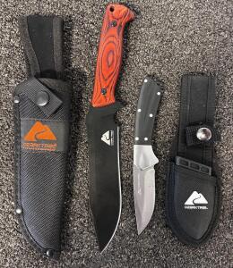 (2) Ozark Trail Hunting Knives (10" and 7")