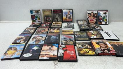 (1) Box Assorted DVDs