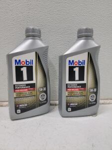(2) New Unopened 1 Qt. 5W-30 Synthetic Oil