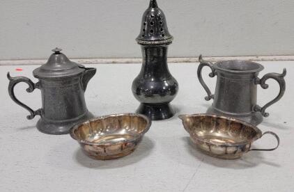 Silver and Pewter Items
