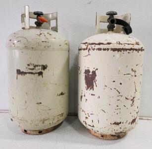 (2) 40lbs Propane Tanks