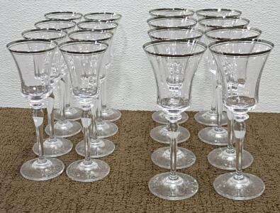 (16) Crystal Chalices