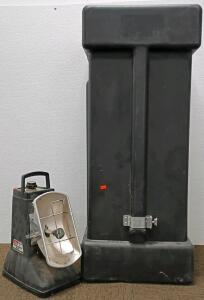 Expandable Shipping Case and Propane Heater