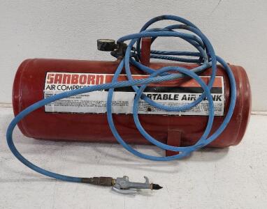 (1) Sanborn Portable Air Compressor