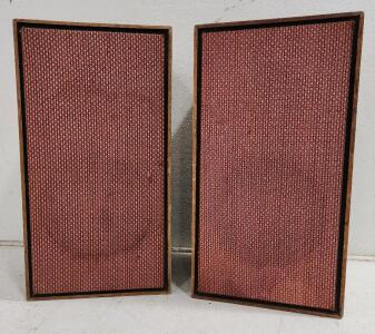 (2) Fisher Model 8 Speakers