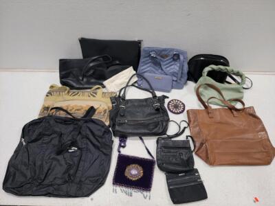 Handbag Lot Nicole Miller, Croft and Barrow, Baggallini
