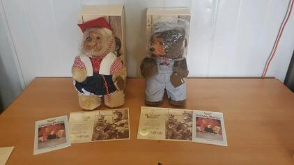 (2) Raikers Bears With Certificate Of Authenticity