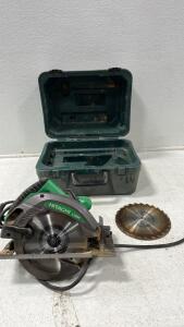 Hitachi Circular saw and Central Pneumatic Paint