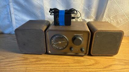 Crosley Little Stereo w/ Aux Hook Up