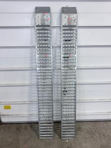 (2) Haul Master 6ft Steel Loading Ramps
