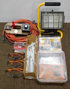 Work Light, Forearm Forklift, Stencils, and More