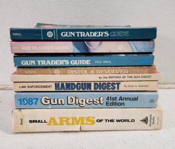 (1) Pistol and Revolver Guide (1) Law Enforcement Handgun Digest And More