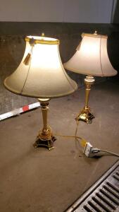 (2) Table Lamps 26"