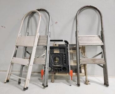 (5) Ladders (5) Step Stools