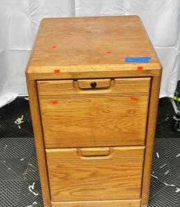 25&rdquo;x20&rdquo;x29&rdquo; Wooden File Cabinet
