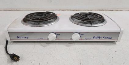(1) Munsey Electric Buffet Range