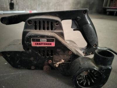 Craftsman belt sander.