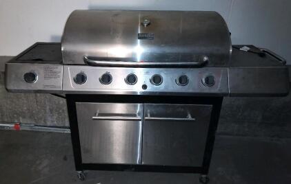 Char-Broil Performance Series 6-Burner Gas Grill with a side burner