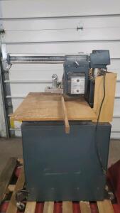 Montgomery Ward Powr-Kraft Radial Arm Saw