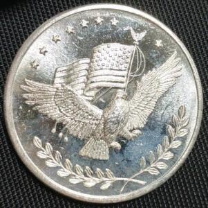 American Eagle Coin, 1 Troy Ounce .999 Silver, Silver Trade Unit Mint