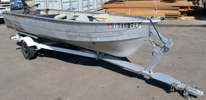 1987 MRR BOAT AND TRAILER