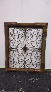 44&frac12;"x 54&frac12;" Rustic Metal Wall Hanging Decor