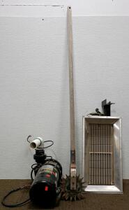 Propane Heater, Self Priming Pump, and Manual Lawn Edger
