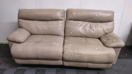 (Tan) 2-Seater Love Seat Recliner