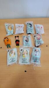 11 Vintage McDonald's Toy Collectibles