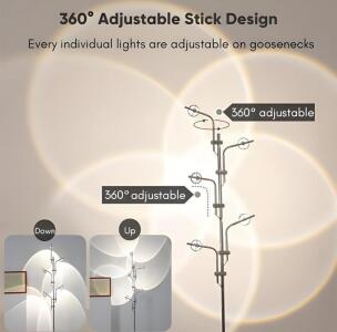 Halo Projector Floor Lamp