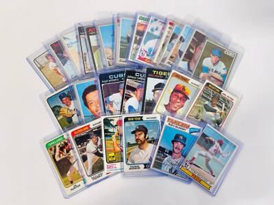 1970s MLB Stars Including: Frank Robinson, Lou Brock, Brooks Robinson, Byron Browne, Billy Martin and Many More