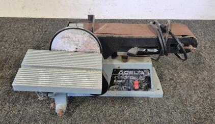 Delta Belt Sander(Works)(4" Belt/6"Disc)