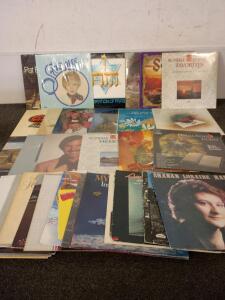 Variety of Vintage Records