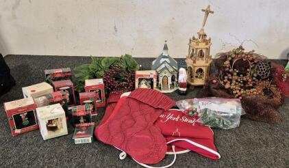 Christmas Bundle! Ornaments, Stocking, Festive Decor, Floral