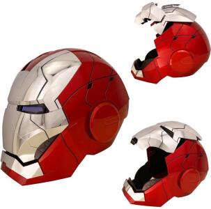 Autoking Iron Man 1:1 Mark V Cosplay Helmet
