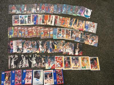 Lot of Basketball Card Including Magic Johnson, Scottie Pippen, Larry Bird, Clyde Drexler and Much Much More