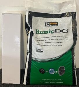 The Andersons Humic DG Organic Soil Amendment - Covers up to 40,000 sq ft (40 lb) & Long Handed Weeder