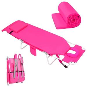 3 In 1 Foldable Tanning Beach Chair / Cot