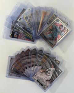(25) Collectable Sports Cards Including Chris Sale, Aaron Nola, Corey Kluber & More