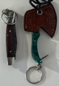 Mini Hatchet Knife & Mini Pocket Knife