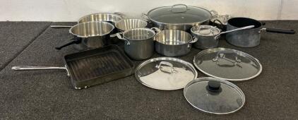 Pots, Pans, And A Cuisintart Electric Skillet (Turns On)