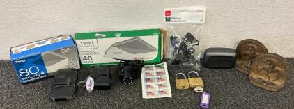 Resound GN Charging Case And Earing Aids, Postage Stamps, Envelopes, And More!!