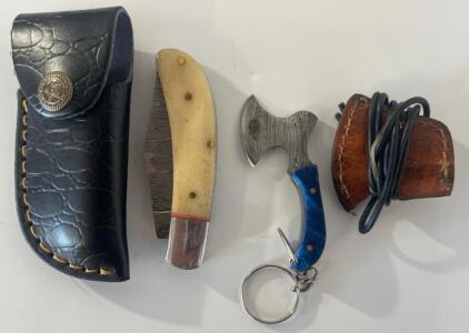 Pocket Knife & Mini Hatchet