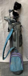 Vintage Volt Golf Bag & Golf Clubs