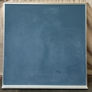 Magnetic Chalk Board / 48&rdquo; L x 48&rdquo; H