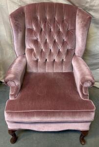 Vintage Purple Armchair