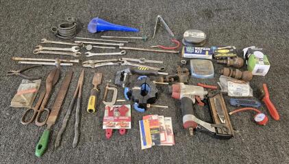 Nail Gun, Wrenchs, Files, Clamps, Truck Hitches, Repair Kit, Bike Tire, Funnel, Fishing Hooks and More!