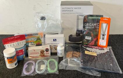 Automatic Water Dispenser, Food Grade Mineral Oil, Organic Tea & More Home Goods