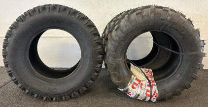 (2) Carlisle AT489 (AT 24 X 11-12) And (1) 350 Mag Off Road (25 X 11.00-13)